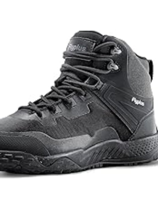 Men\'s Waterproof Tactical Boots: Black | Big Green Bear